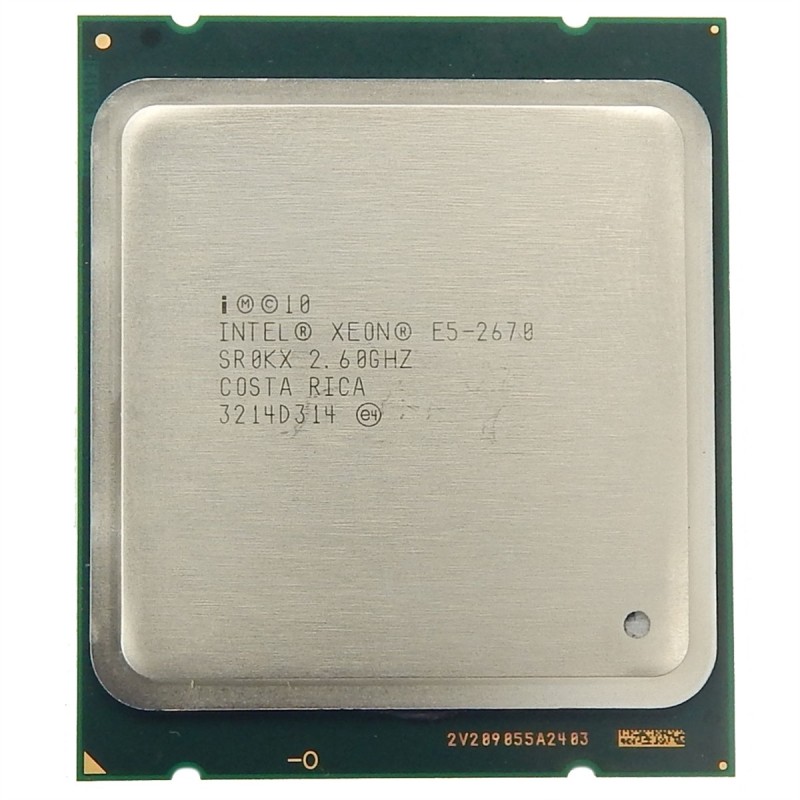 CPU Intel Xeon E5-2670 2.6 GHz 8 Core 20 Mo Socket LGA 2011 SR0KX