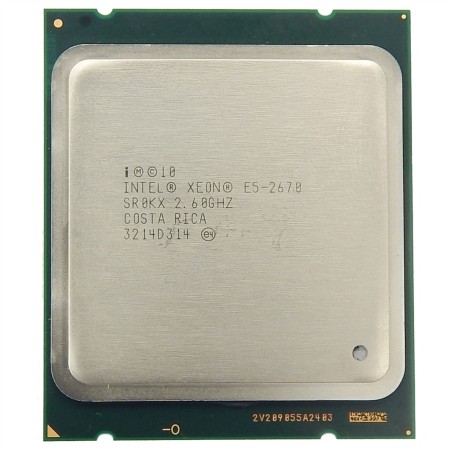 CPU Intel Xeon E5-2670 2.6 GHz 8 Core 20 Mo Socket LGA 2011 SR0KX