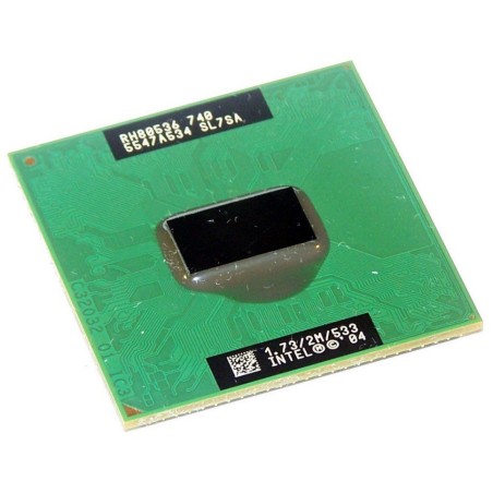 Intel Pentium M 740 1.73 GHz mPGA478C FSB 533 2 Mo SL7SA