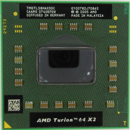 AMD Turion 64 X2 TL-58 1.9 GHz Dual-Core  GHz Dual-Core Mobile TMDTL58HAX5DC