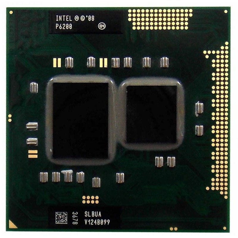 Intel dual core PENTIUM Mobile P6200 2.13 3MB SLBUA Socket G1 PGA 988