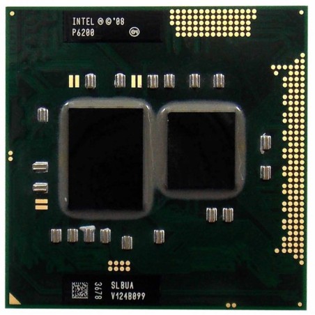 Intel dual core PENTIUM Mobile P6200 2.13 3MB SLBUA Socket G1 PGA 988