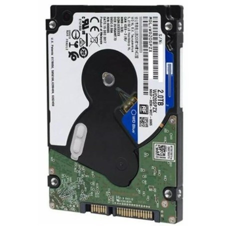 Western Digital blue 2Tb 128mb 9.5mm 2.5" 5400T/m SATA 6gb/s WD20SPZX