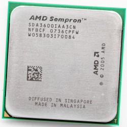 Processeur AMD Sempron 64 3600+ 2GHz 256Ko  Socket AM2 SDA3600IAA3CN
