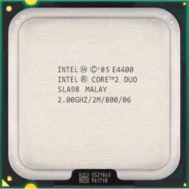 CPU INTEL Pentium Core Duo E4400 2.00Ghz 2Mo 800Mhz LGA775 SLA98