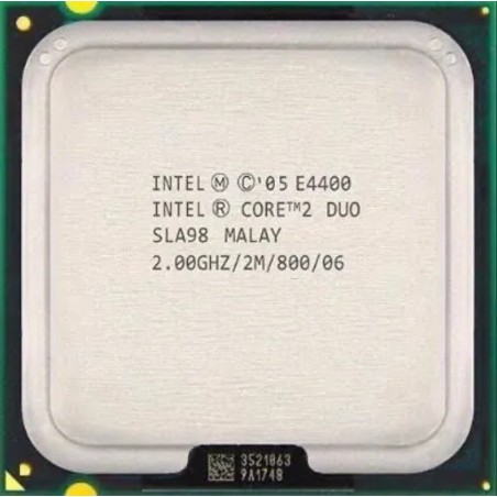 CPU INTEL Pentium Core Duo E4400 2.00Ghz 2Mo 800Mhz LGA775 SLA98