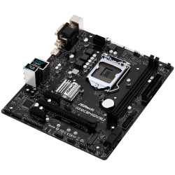 CM MICRO ATX ASRock H310CM-HDV/M.2 SOCKET 1151 DDR4 HDMI VGA DVI AUDIO LAN