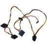 Câble d'alimentation HP 6 broches vers 4 SATA + 1 ODD pour HP 800 G3 Tower 911904-001