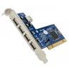 carte USB PCI Belkin USB 2.0 4 Ports + 1 interne