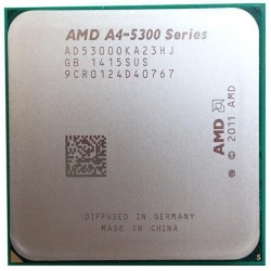 Processeur AMD  A4-5300B 3.40GHz Socket  FM2 1Mo AD530BOKA23HJ