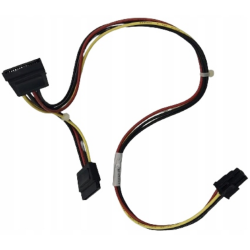 Cable alimentation ATX 4-Pin vers 2x SATA pour HP Pro 6300 MT 6200 MT 628568-001
