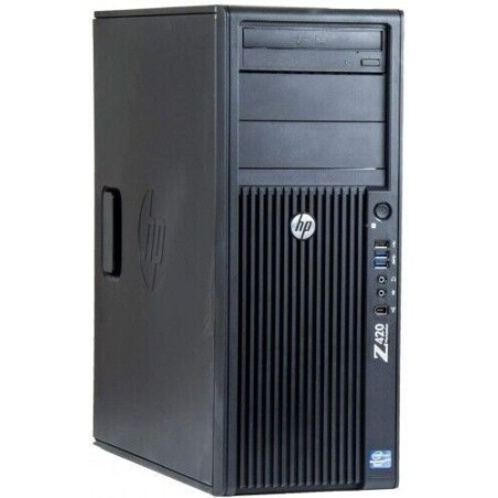 HP Workstation Z420 Intel XEON E5-1680 v2 8 core 16 GO 250 Go SSD+ 1To Nvidia QUADRO WINDOWS 11