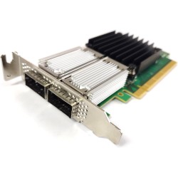 Carte d'interface réseau  Mellanox MCX416A-CCAT ConnectX-4 40/56Gbe Dual-Port PCIe3.0 x16 CX416A Low Profil
