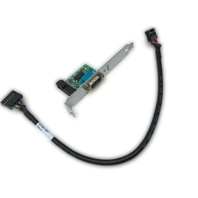 Contrôleur HP PORT SERIE RS-232 DB9 HIGHT PROFIL pour HP WORKSTATION 628646-001