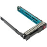 Caddy Disque Dur HP 2.5" SAS pour HP Proliant G8 G9 G10 SFF 2,5" SAS/SATA 651687-001