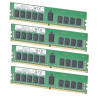 64 GO Samsung M393A2K40CB1-CRC 4x16GB DDR4-2400 PC4-19200 DDR4-2400MHz Registered ECC CL17