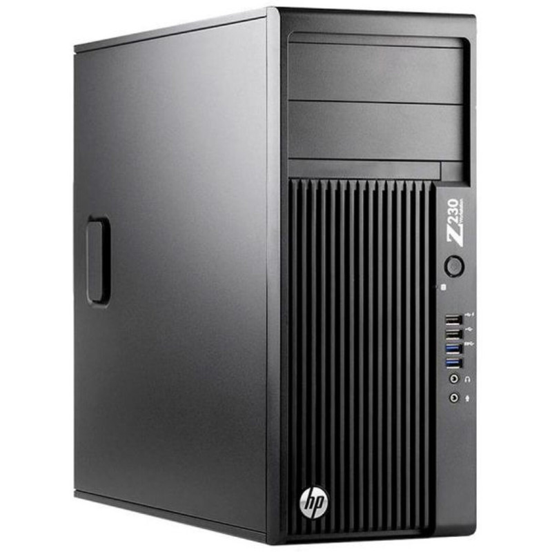 HP Workstation Z230 Intel CORE I5-4570 16 GO 250 Go SSD DVDRW