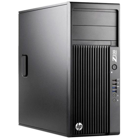 HP Workstation Z230 Intel CORE I5-4570 16 GO 250 Go SSD DVDRW