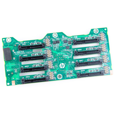 Carte connecteur baie de disque SAS SATA 2.5" pour HP proliant DL380p G8 643705-001
